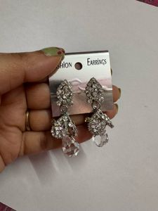 Sparkling Crystal Drop Earrings