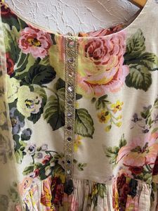 Floral Anarkali Set with Dupatta &amp; kurta