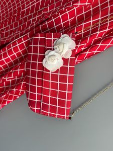 long dress with Purse