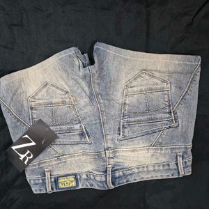 low waist MOD Denim Shorts y2k