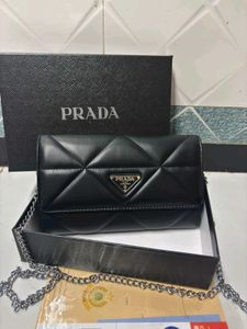 LATEST PRADA   SLING CUM WALLET* WD BOX (COPY)