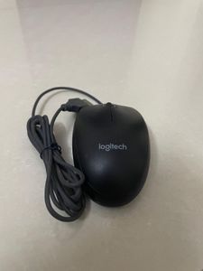 Logitech Black Wire Mouse