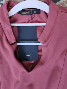 AAGURI BRAND -Peplum Dress with Sequins