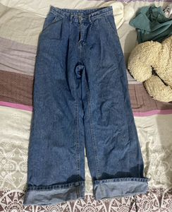 baggy Blue Denim Jeans