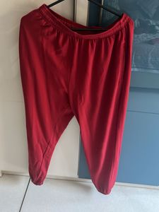 Comfortable Red Joggers