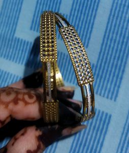 Elegant Gold & Silver Bangles