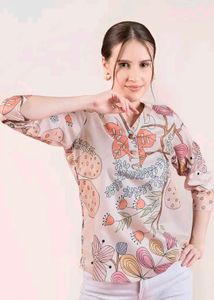 Printed Casual Top for Women