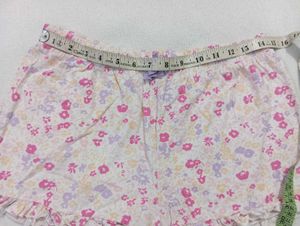 Cute Floral Pajama Shorts