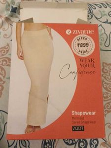 Green mermaid saree shapewear