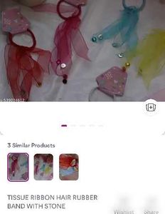 Cute Ribbon Hair Ties Set