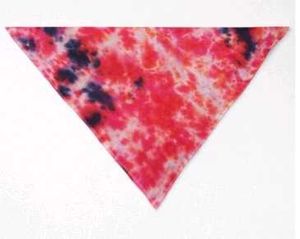 Vibrant Tie-Dye Bandana Scarf