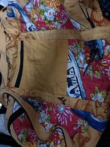 Boho Tropical Print Duffel Bag