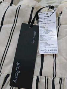 M&amp;S Striped Maxi Dress