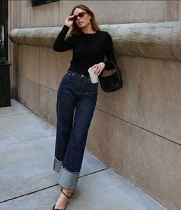 Fold Dark Blue Denim