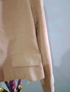 koren ,Chic Peach Cropped Blazer