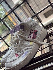 Graffiti High-Top Sneakers