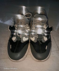 Imported Shoes White Black Combination