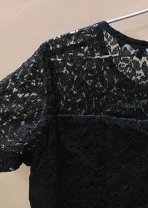 Black Lace Top