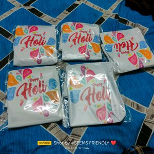 Holi Customized Tshirt 👕 😱