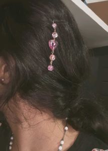 Cute Beaded Hair Pin