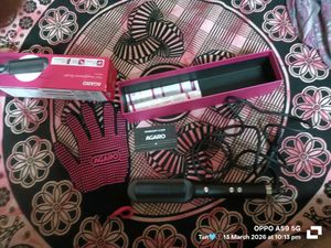 Agaro hair straightening brush