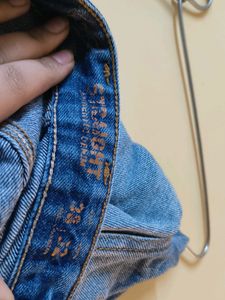 Blue Straight Jeans