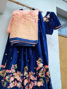 Ethnic Lehnga Choli With Dupatta