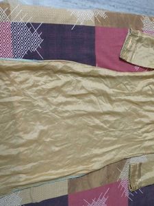 Elegant Golden Kurta