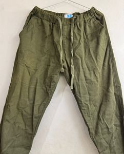 Olive Green Jogger Pants