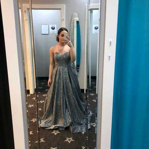 ball gown Sparkling Strapless Evening
