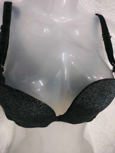 Sparkling Black Bra 💙