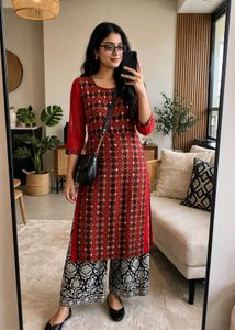 Elegant Red kurti for women