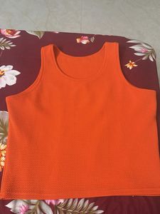 Bright Orange Tank Top