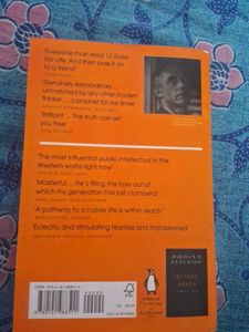 Jordan B. Peterson 12 Rules For Life Book