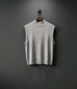 sleeveless mock neck tshirt