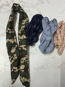 Printed Wired Headbands pack of 4
