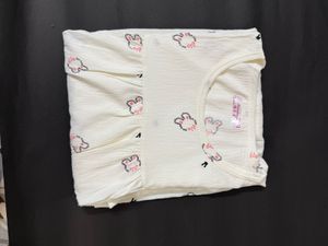 Cute Bunny &amp; Strawberry Night Dress