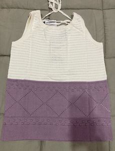 Roadster Crochet Styled Back Top with Tie-Ups