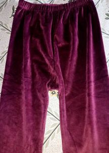 Plush Velvet Pants