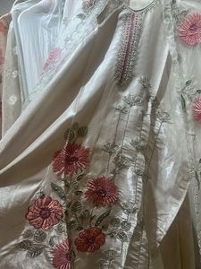 Elegant Embroidered Unstitched Suit