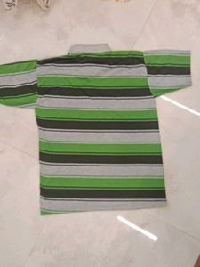 Men's Striped Polo Shirt