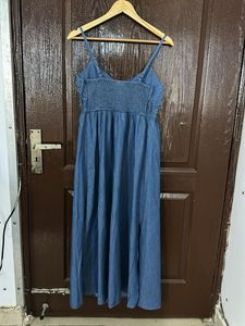 GAP Denim Strappy Dress