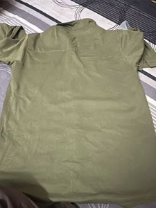 Olive Green Long Sleeve Shirt