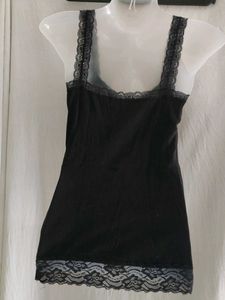 Atmosphere Lace Trim Cami Tank Top