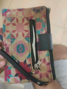 Unique Geometric Print Wallet
