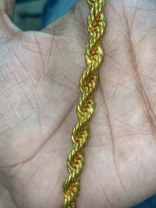 Solid Gold Rope Chain
