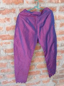 Elegant Purple Palazzo Pants