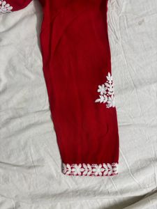 kashmiri embroidery long kurta