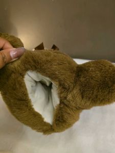 Vintage Brown Teddy Bear hand puppet