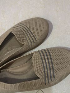 Comfortable Knit Ballet Flats